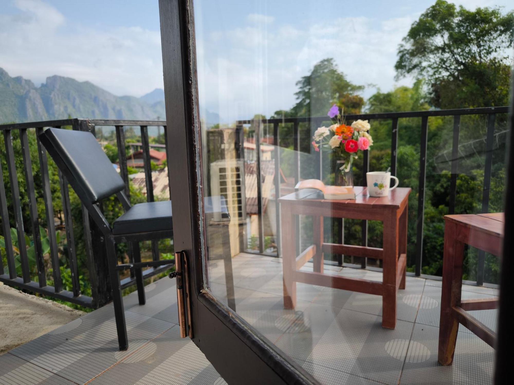 Dok Champa Resort Vang Vieng Dış mekan fotoğraf