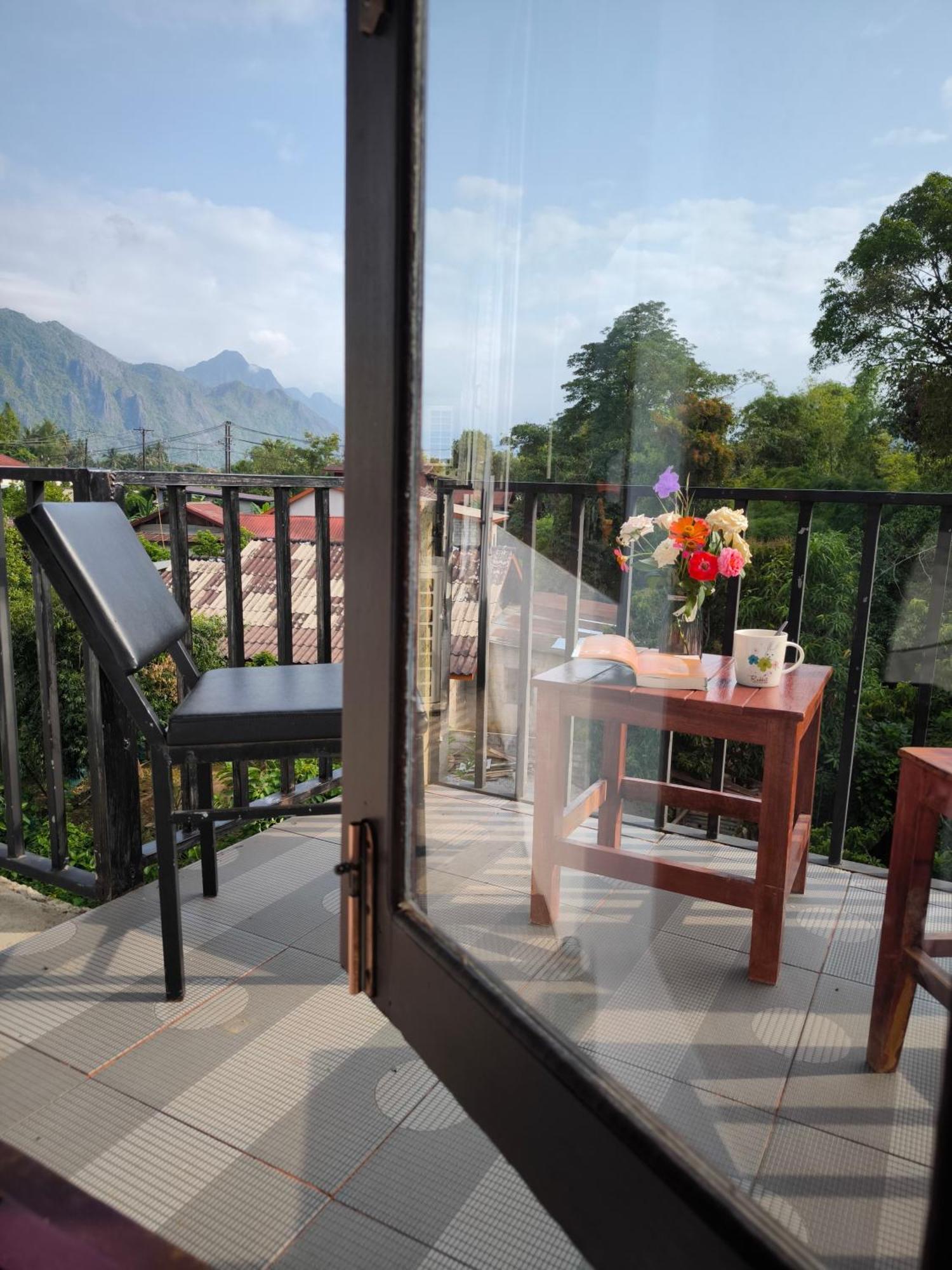 Dok Champa Resort Vang Vieng Dış mekan fotoğraf